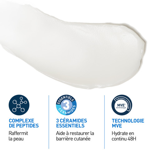 CeraVe Skin Renewing Crème Peptides 48g Anti-âge Hydratation Pharma360