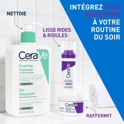 CeraVe Skin Renewing Sérum Rétinol 30 ml Anti-âge Hydratant Pharma360