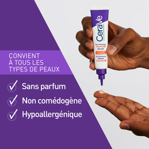 CeraVe Skin Renewing Sérum Vitamine C 30ml Éclat Anti-Âge Pharma360