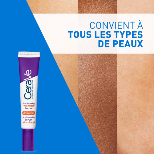 CeraVe Skin Renewing Sérum Vitamine C 30ml Éclat Anti-Âge Pharma360