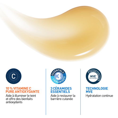 CeraVe Skin Renewing Sérum Vitamine C 30ml Éclat Anti-Âge Pharma360