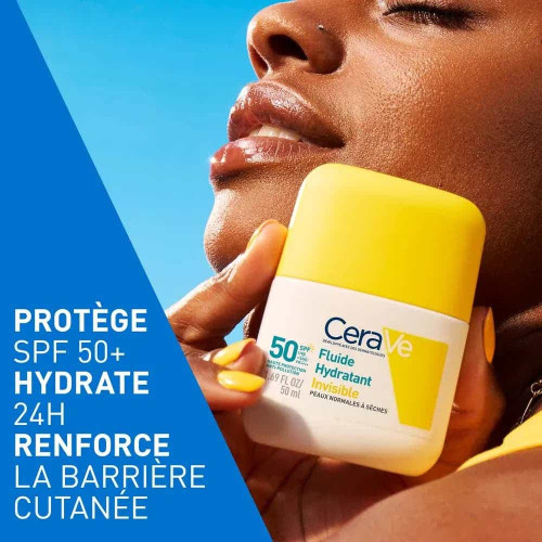 CeraVe Fluide Hydratant SPF50 50 ml Protection & Hydratation 24h