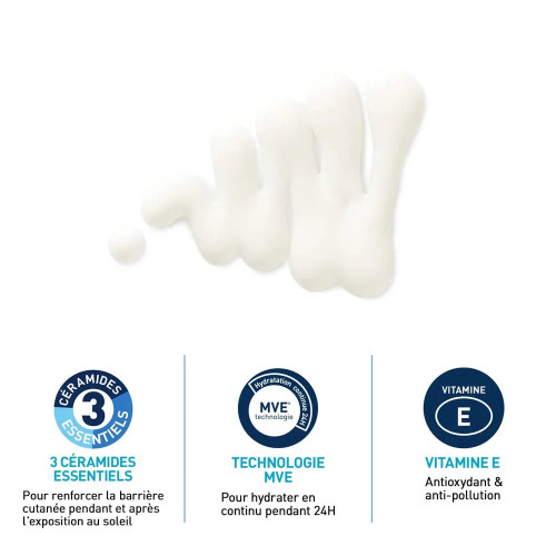 CeraVe Fluide Hydratant SPF50 50 ml Protection & Hydratation 24h