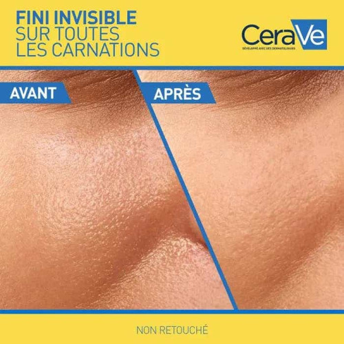 CeraVe Fluide Invisible SPF50+ 50ml Haute Protection Peau Matifiée