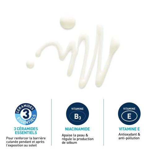 CeraVe Fluide Invisible SPF50+ 50ml Haute Protection Peau Matifiée