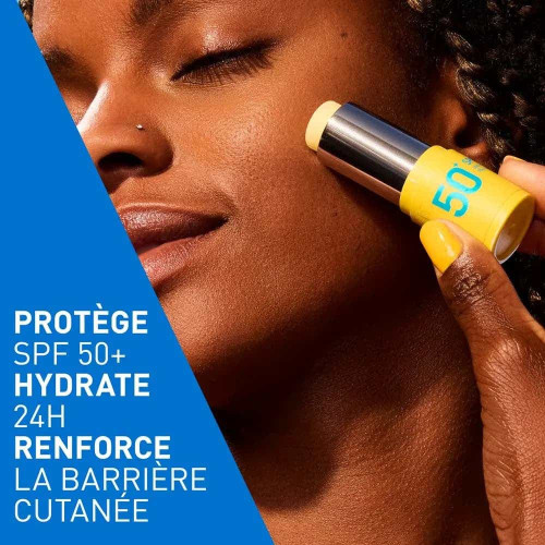 CeraVe Stick Solaire Invisible SPF50+ 8g Protection Peaux Sensibles