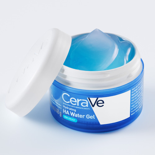 CeraVe Gel Aqua Hydratant 72H - Hydratation Longue Durée, Visage & Cou