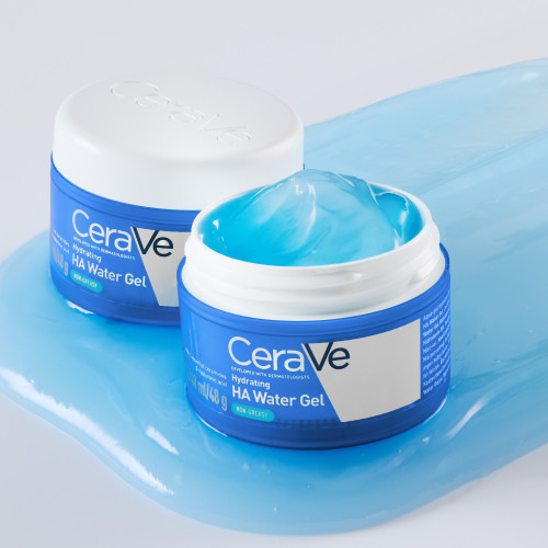 CeraVe Gel Aqua Hydratant 72H - Hydratation Longue Durée, Visage & Cou