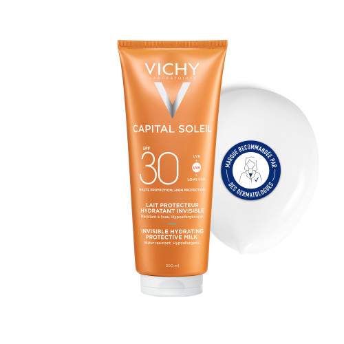 VICHY IDEAL SOLEIL Lait SPF30 300mL - Protection pour tous