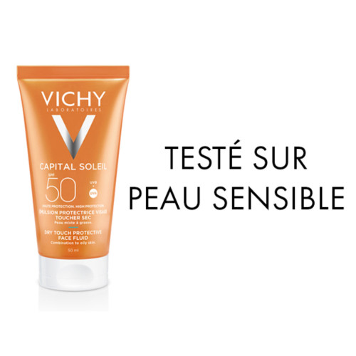 CAPITAL SOLEIL Emulsion Visage SPF50