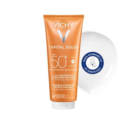 VICHY IDEAL SOLEIL Lait SPF50 300mL - Protection Solaire Universelle