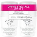 VICHY Déodorant Anti-transpirant 48H 2x50mL - Ultra-tolérant