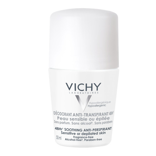 VICHY Déodorant Anti-transpirant 48H 2x50mL - Ultra-tolérant