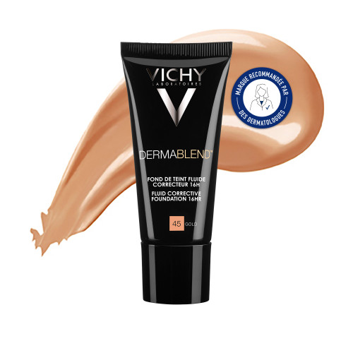 VICHY DERMABLEND Fond Teint Correcteur 30mL Bronze - Correction 16H