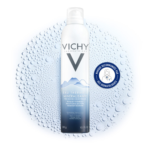 VICHY Eau Thermale 300mL - Apaisante et Rafraîchissante