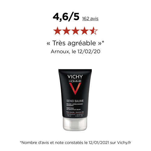 VICHY Sensi-Baume 75mL - Apaise Feu du Rasage