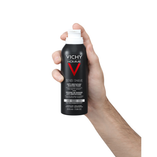 VICHY Homme Mousse à Raser 200mL - Anti-irritations