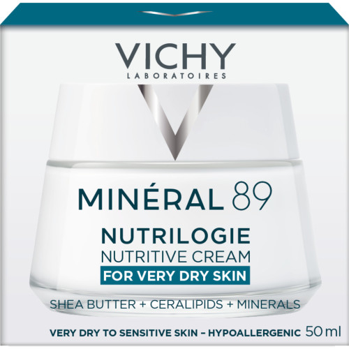 VICHY Nutrilogie 2 Peaux Très Sèches 50mL - Nourrit Efficacement