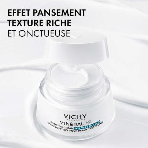 VICHY Nutrilogie 2 Peaux Très Sèches 50mL - Nourrit Efficacement
