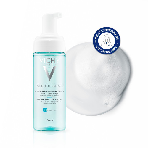 VICHY PURETE THERMALE Eau Moussante 150mL - Éclat Peau Sensible chez