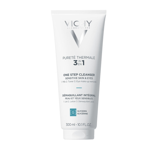 VICHY Pureté Thermale Lait Démaquillant 300mL - Peau Sensible
