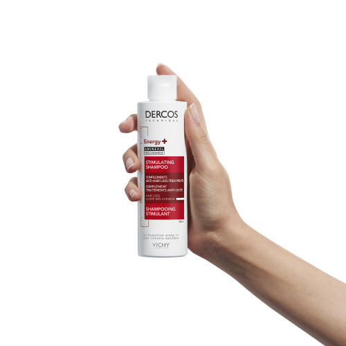 VICHY DERCOS Shampooing Energisant 2x200mL - Anti-Chute Aminexil