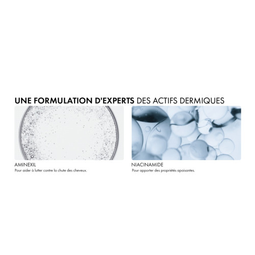 VICHY DERCOS Shampooing Energisant 2x200mL - Anti-Chute Aminexil