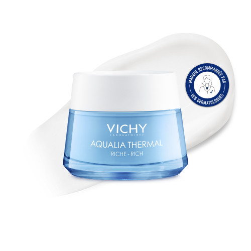 VICHY Aqualia Thermal 50mL - Hydratation intense peaux sèches