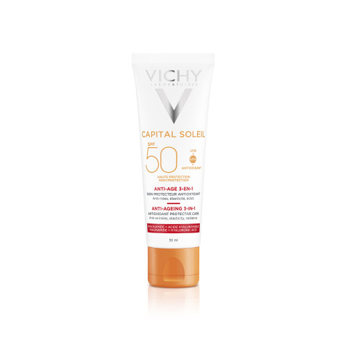 Vichy Idéal Soleil Anti-Âge SPF50 50ml - Anti-Vieillissement