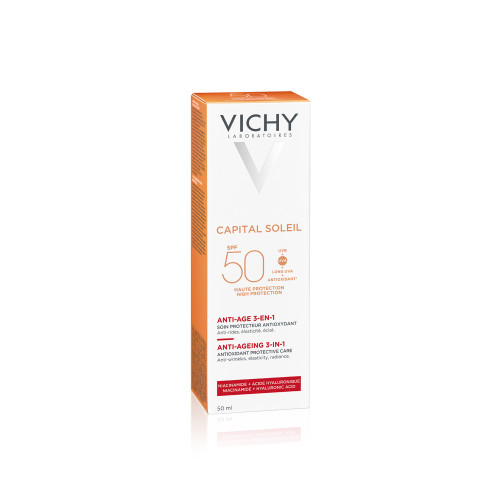 Vichy Idéal Soleil Anti-Âge SPF50 50ml - Anti-Vieillissement