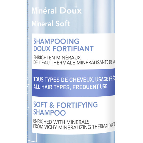 VICHY DERCOS Shampooing 400mL - Force et Brillance pour tous