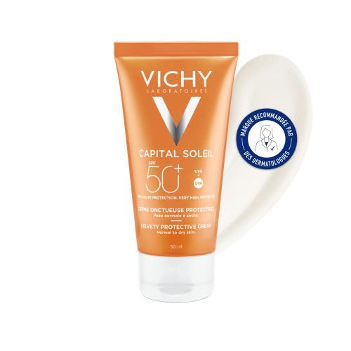 CAPITAL SOLEIL Crème Onctueuse Perfectrice de peau SPF 50