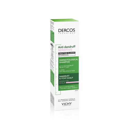 VICHY DERCOS Shampooing Antipelliculaire 200mL - Apaise, Embellit
