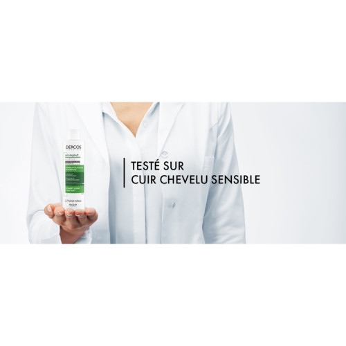 VICHY DERCOS Shampooing Antipelliculaire 200mL - Apaise, Embellit