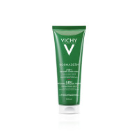 VICHY Normaderm 3en1 125mL - Nettoyant Exfoliant Masque