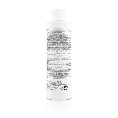 VICHY DERCOS 200mL - Shampooing Anti-Pelliculaire Cheveux Secs