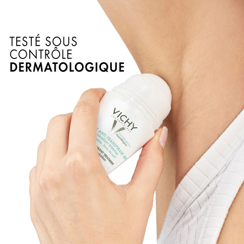 VICHY Déodorant Anti-transpirant 48H 50mL - Efficacité Longue Durée