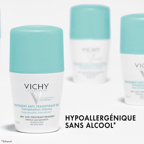 VICHY Déodorant Anti-transpirant 48H 50mL - Efficacité Longue Durée