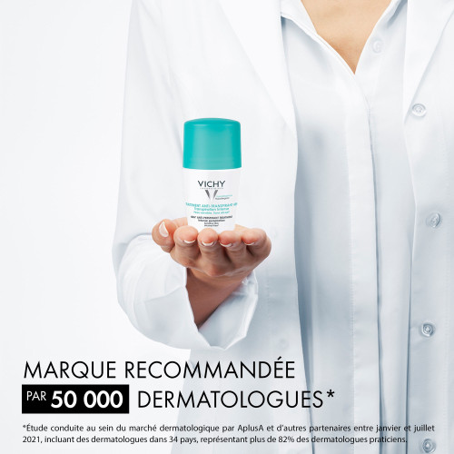 VICHY Déodorant Anti-transpirant 48H 50mL - Efficacité Longue Durée