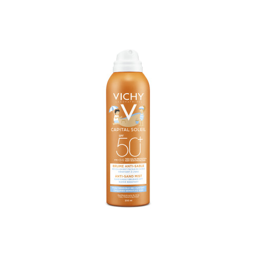 VICHY IDEAL SOLAIRE Brume Anti-sable 200mL - Protection Enfants SPF50+