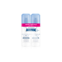 VICHY Déodorant Minéral 48h Aérosol 2x125mL - Efficacité Max