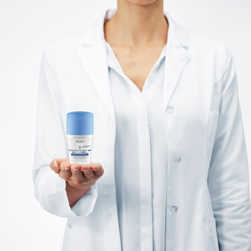 VICHY Déodorant Minéral 2x50mL - Efficacité 48h Sans Aluminium