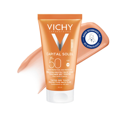 VICHY IDEAL SOLEIL BB Emulsion SPF50 50mL - Protection et Éclat