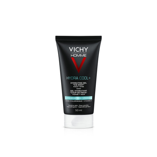 VICHY Hydra Cool+ 50ml - Hydratant Visage Homme Sensible