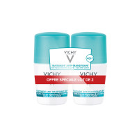 VICHY Anti-Transpirant 48h Bille 2x50ml - Efficace et Doux,