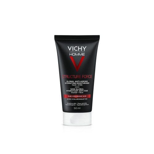 VICHY Homme Structure Force 50ml - Soin Anti-Âge Revitalisant