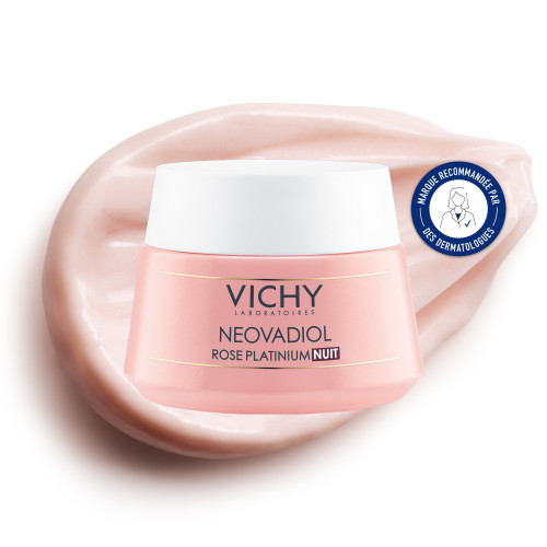 VICHY Neovadiol Crème Rose Platinium 50ml - Éclat et Vitalité