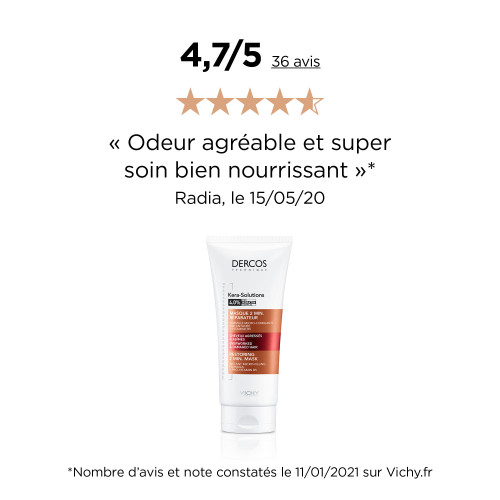 VICHY Dercos Kera Masque Réparateur 200ml - Cheveux Abîmés