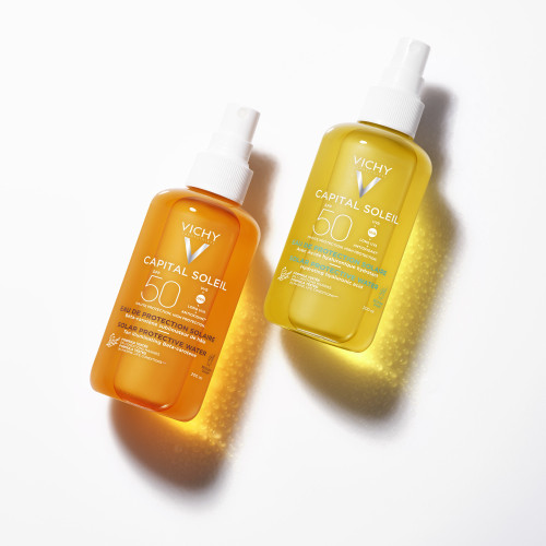 VICHY Capital Soleil SPF 50 200ml - Protection et Hâle Sublimé