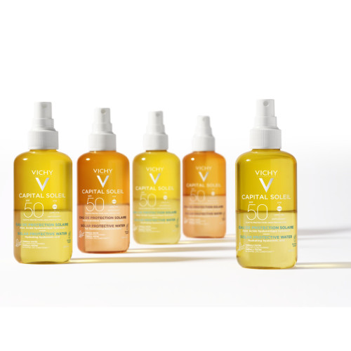 VICHY Capital Soleil SPF 50 200ml - Protection et Hâle Sublimé